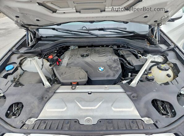 5UX53DP00N9M50307 2022 BMW X3 White Widok wnętrza z tyłu