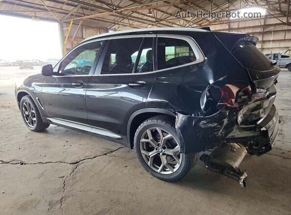 5UX53DP00P9S16087 2023 BMW X3 Black Tył lewy