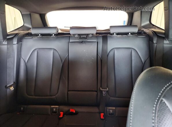 5UX53DP00P9S16087 2023 BMW X3 Black Widok tylnych siedzeń