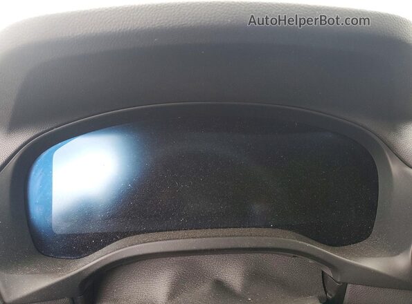 5UX53DP00R9W43904 2024 BMW X3 Black Вид щитка приладів