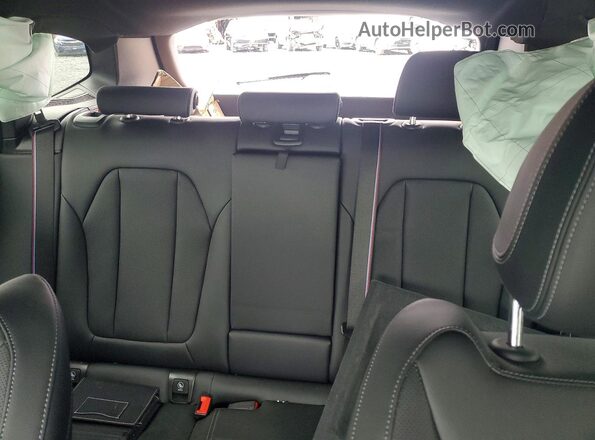 5UX53DP00R9W43904 2024 BMW X3 Black Вид задніх сидінь