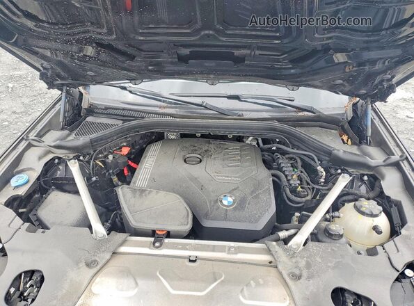 5UX53DP00R9W43904 2024 BMW X3 Black Вид підкапотного простору