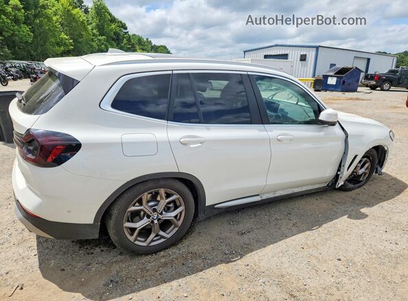 5UX53DP01P9P29414 2023 BMW X3 White უკანა მარჯვენა