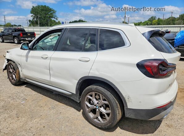 5UX53DP01P9P29414 2023 BMW X3 White უკანა მარცხენა