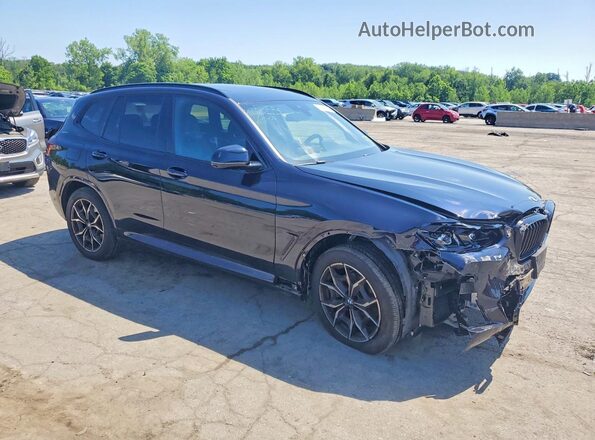 5UX53DP01R9V93322 2024 BMW X3 Black Առջևի աջ