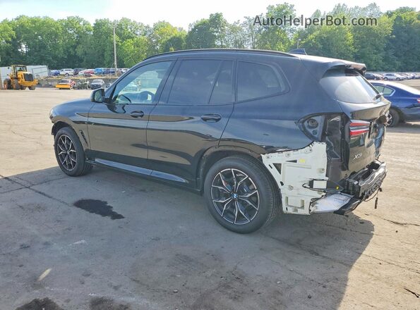 5UX53DP01R9W86602 2024 BMW X3 Black Задня ліва чверть