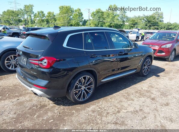 5UX53DP02N9M23058 2022 BMW X3 Черный Вид спереди