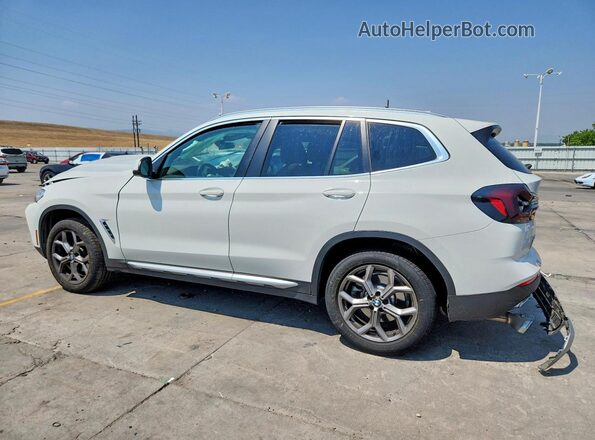 5UX53DP02N9M87438 2022 BMW X3 White Tył lewy