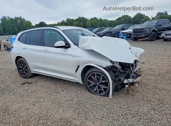 5UX53DP02P9P65354 2023 BMW X3 White Delantero derecho