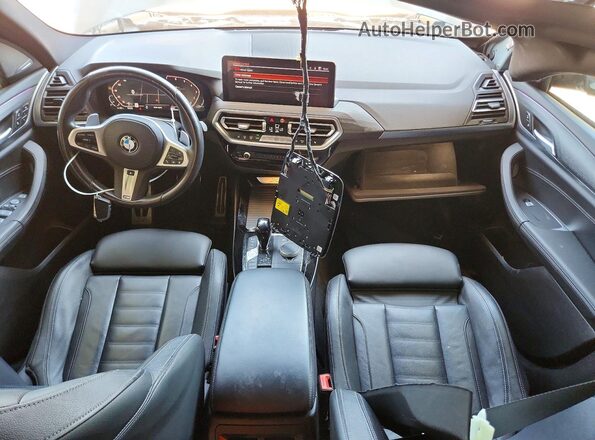 5UX53DP02P9P70344 2023 BMW X3 Серый Вид панели приборов