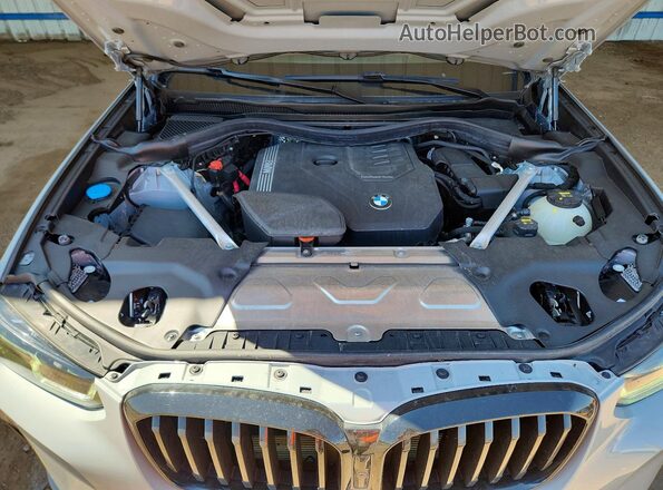 5UX53DP02P9P70344 2023 BMW X3 Серый Вид задней части салона