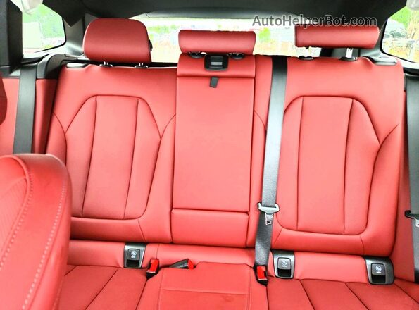 5UX53DP02R9U38505 2024 BMW X3 White Rear seats view