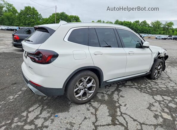 5UX53DP02R9U38505 2024 BMW X3 White Rear right