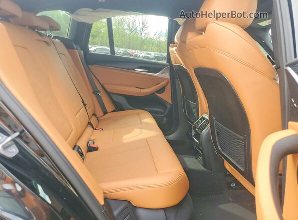 5UX53DP03N9L80222 2022 BMW X3 Black Vista interior trasera