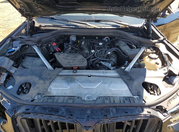 5UX53DP03N9M76688 2022 BMW X3 Black Շարժիչի բաժամունքի տեսք
