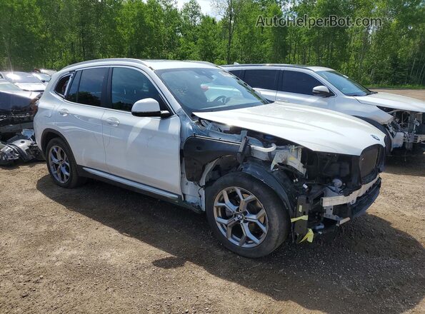 5UX53DP04P9R59383 2023 BMW X3 White Առջևի աջ