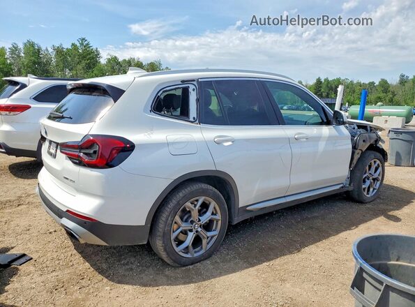 5UX53DP04P9R59383 2023 BMW X3 White Հետևի աջ