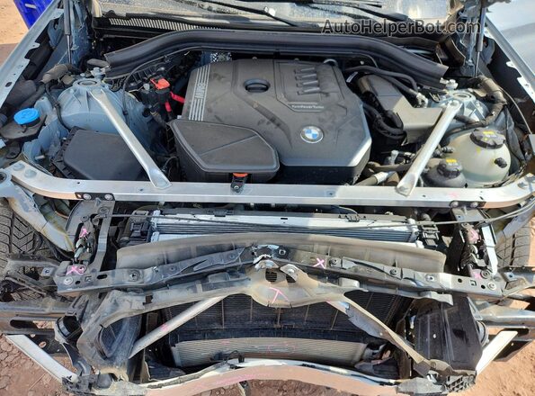 5UX53DP05N9K55304 2022 BMW X3 Серый Вид подкапотного пространства