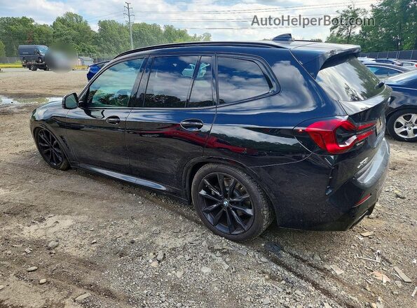 5UX53DP05R9T66036 2024 BMW X3 Black Rear left