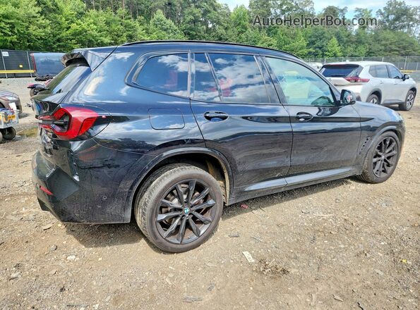 5UX53DP05R9T66036 2024 BMW X3 Black Rear right