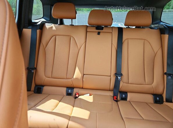 5UX53DP05R9T66036 2024 BMW X3 Black Rear seats view