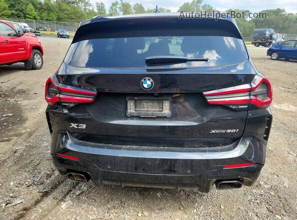 5UX53DP05R9T66036 2024 BMW X3 Black Rear view