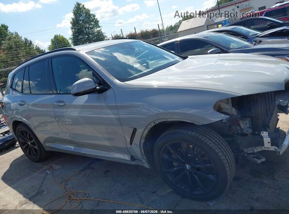 5UX53DP06N9K72211 2022 BMW X3 Gray Vista interior de 360 grados