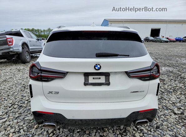 5UX53DP07N9L95340 2022 BMW X3 Белый Вид сзади