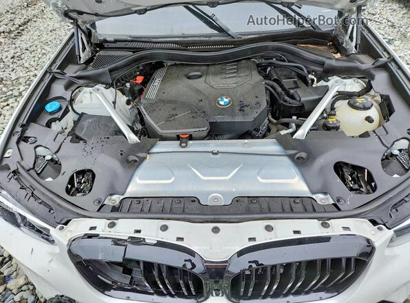 5UX53DP07N9L95340 2022 BMW X3 Белый Вид подкапотного пространства