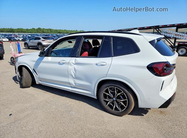 5UX53DP07R9X42896 2024 BMW X3 White უკანა მარცხენა