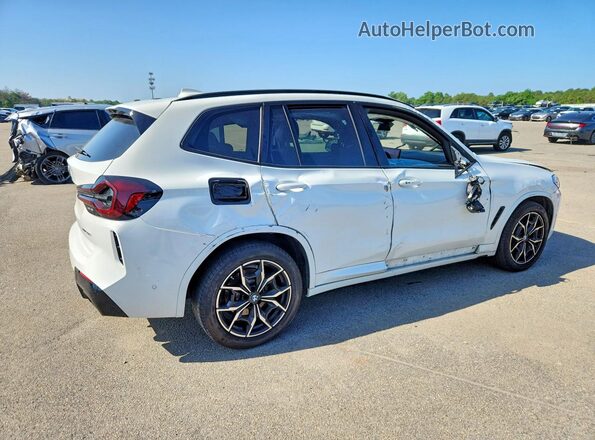 5UX53DP07R9X42896 2024 BMW X3 White უკანა მარჯვენა