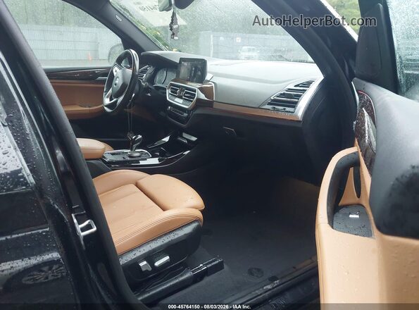 5UX53DP08N9J50689 2022 BMW X3 Black Սալոնի դիմացի տեսք