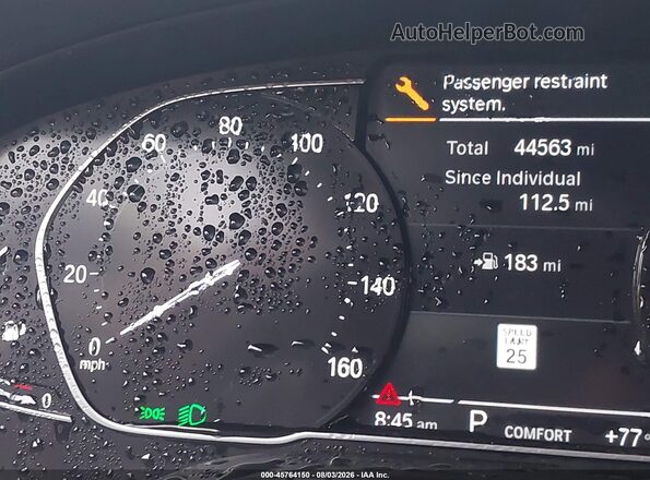5UX53DP08N9J50689 2022 BMW X3 Black Հետևի նստատեղերի տեսք