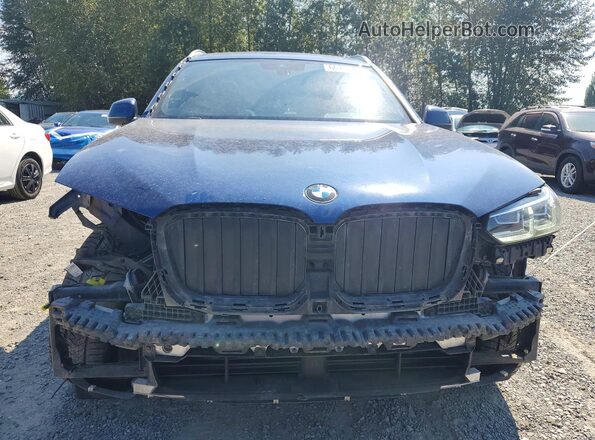 5UX53DP08P9P34299 2023 BMW X3 Синий Вид щитка приборов