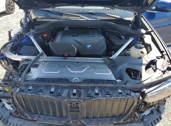5UX53DP08P9P34299 2023 BMW X3 Синий 