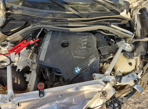 5UX53DP08R9W13386 2024 BMW X3 Белый Вид подкапотного пространства