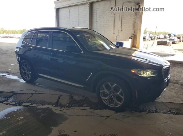5UX53DP0XP9R74163 2023 BMW X3 Black Передня права чверть