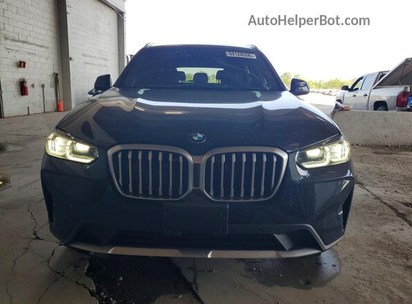 5UX53DP0XP9R74163 2023 BMW X3 Black Вид спереду