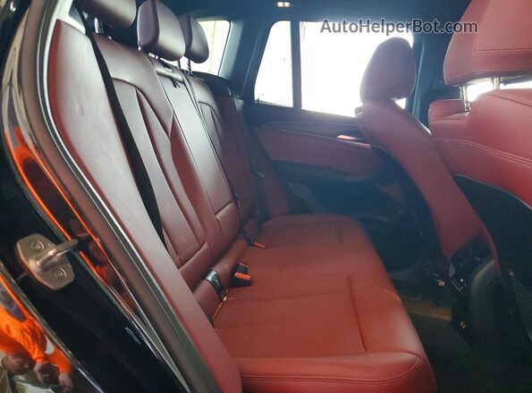 5UX53DP0XP9R74163 2023 BMW X3 Black Вид задньої частини салону