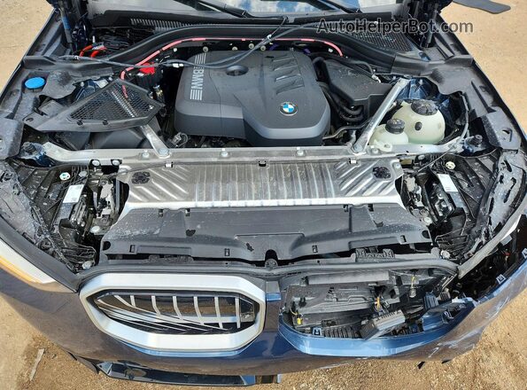 5UX53GP00T9251594 2026 BMW X3 Blue Սալոնի հետևի տեսք