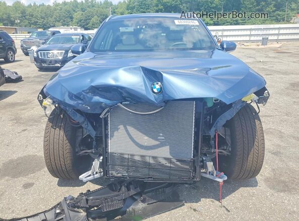 5UX53GP00T9323894 2026 BMW X3 Blue წინა ხედი