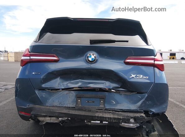 5UX53GP01S9021514 2025 BMW X3 Blue 
