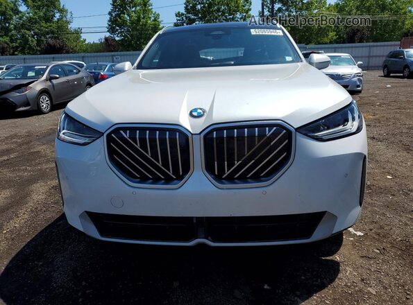 5UX53GP01S9Y20225 2025 BMW X3 White წინა ხედი