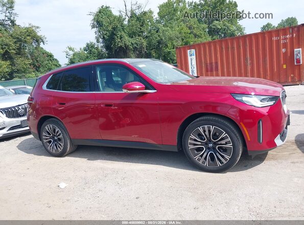 5UX53GP01T9348416 2026 BMW X3 Red Widok wnętrza z tyłu