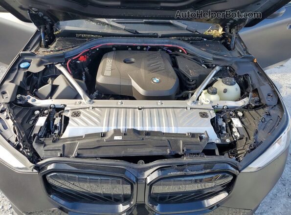 5UX53GP03S9Z10170 2025 BMW X3 Gray Vista del compartimento del motor