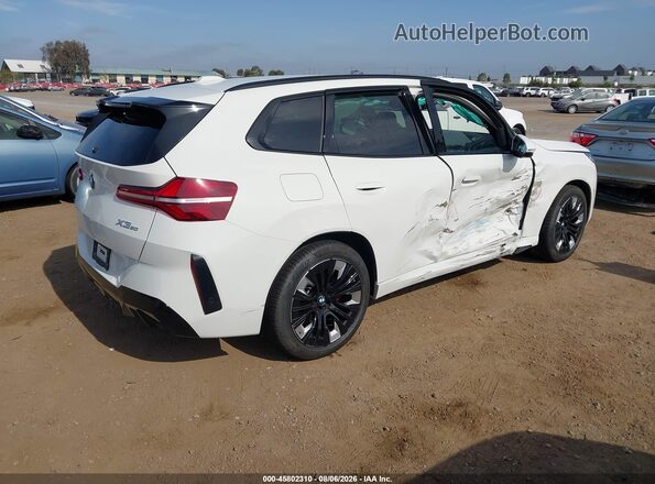5UX53GP04T9162756 2026 BMW X3 White Tył prawy