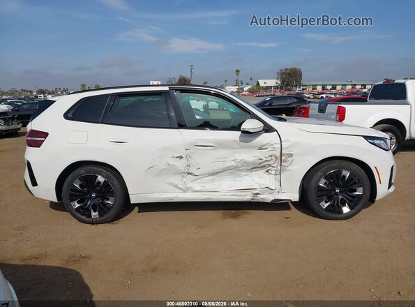 5UX53GP04T9162756 2026 BMW X3 White Widok wnętrza z tyłu