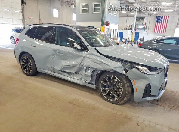 5UX53GP04T9204956 2026 BMW X3 Gray Przód prawy