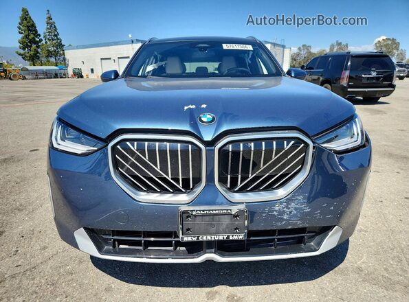 5UX53GP05S9Y81514 2025 BMW X3 Blue Vista frontal