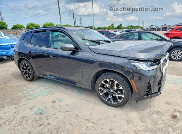 5UX53GP06S9043265 2025 BMW X3 Gray Front right